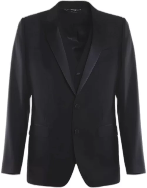 Dolce & Gabbana Tuxedo Three-piece Suit