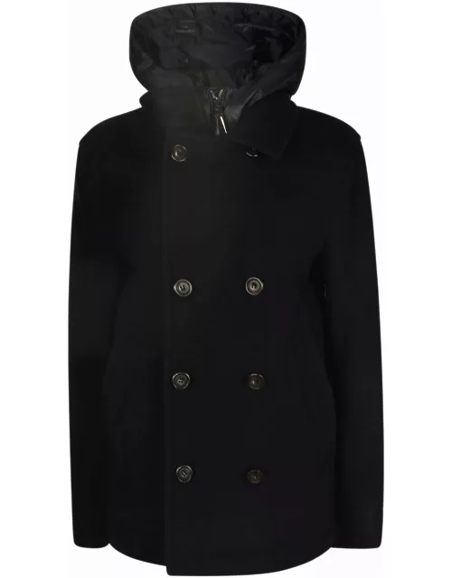 Woolrich Double-breasted Buttoned Coat