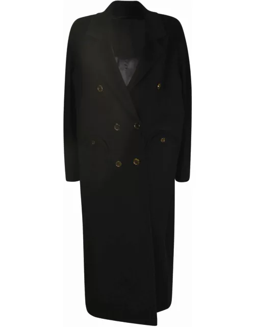 Blazé Milano Double-breasted Buttoned Long Coat