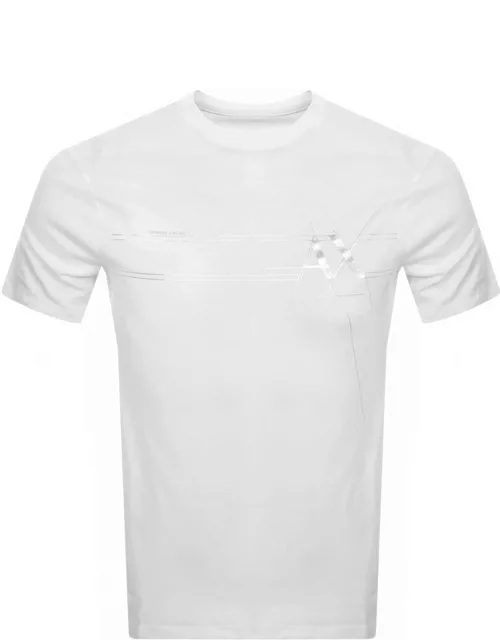 Armani Exchange Logo T Shirt White