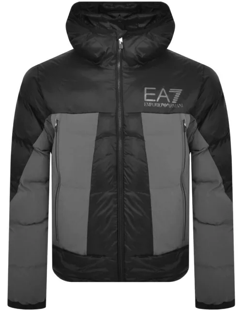 EA7 Emporio Armani Quilted Down Jacket Black