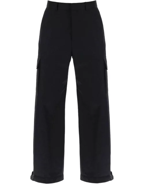 OFF-WHITE wide-leg cargo pant