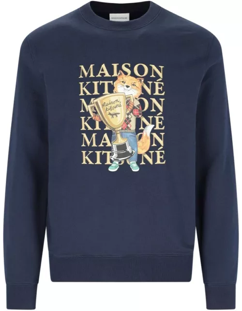 Maison Kitsuné Print Sweatshirt