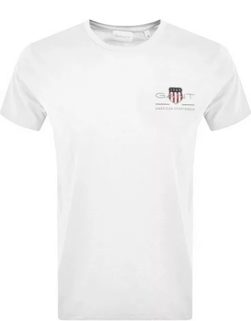 Gant Original Archive Crest T Shirt White