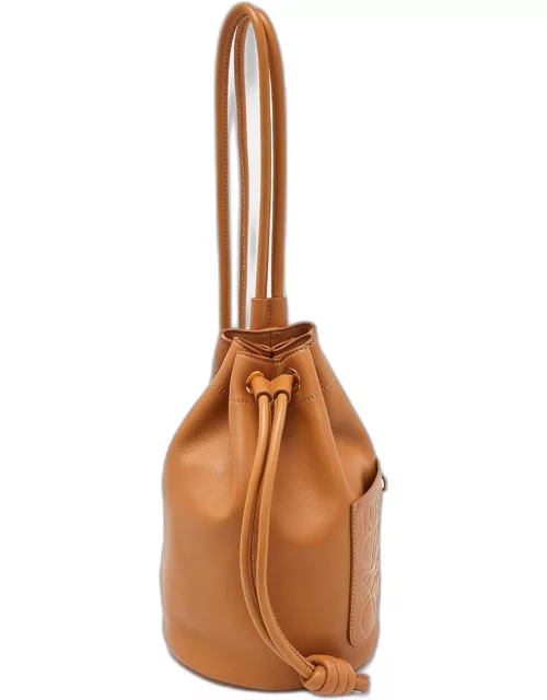 Loewe Tan Leather Small Sailor Drawstring Bag