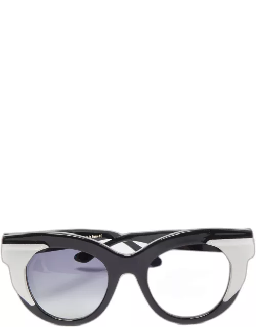 Thierry Lasry Black/White Gradient Slutty 29 Wayfarer Sunglasse