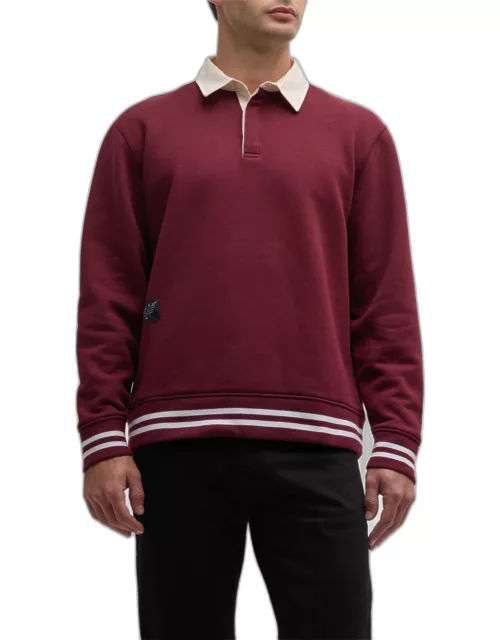 Men's Cotton Rugby Sweatshirt
