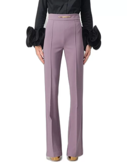 Trousers ELISABETTA FRANCHI Woman colour Violet