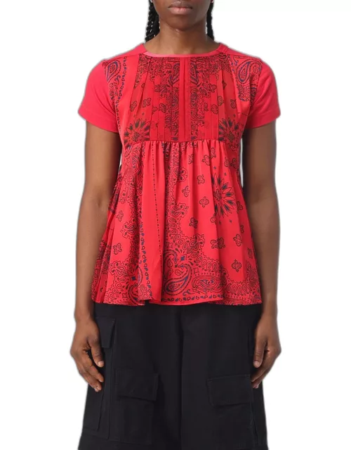 T-Shirt SACAI Woman colour Red