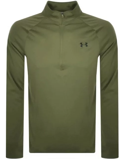 Under Armour Tech Half Zip Sweatshirt Green