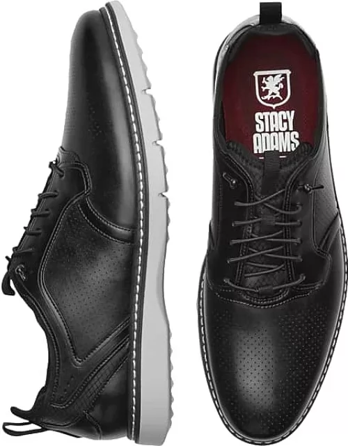 Stacy Adams Men's Sync Plain Toe Sneakers Black