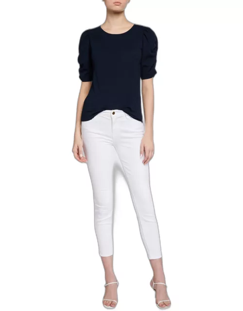 Le Color Cropped Skinny Jean