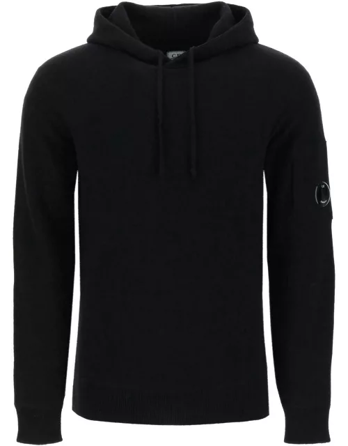 CP COMPANY Wool blend hooded sweater