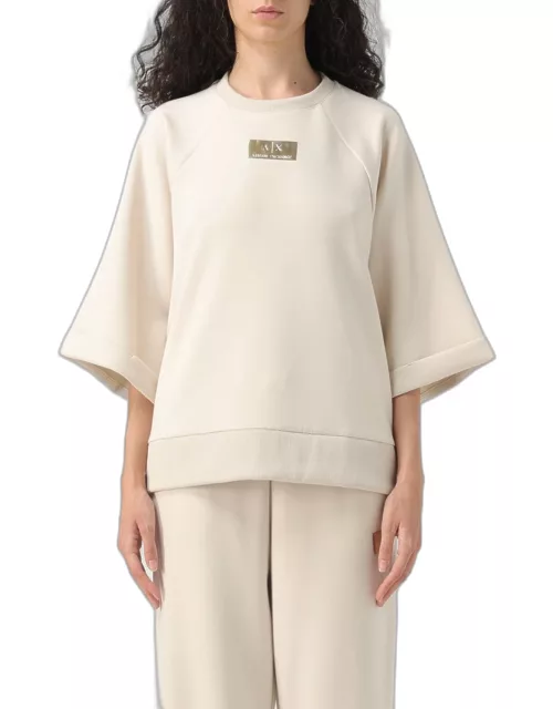 Sweatshirt ARMANI EXCHANGE Woman colour Ivory