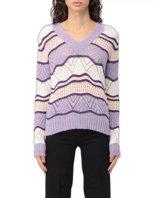 Sweater LIU JO Woman color Lilac
