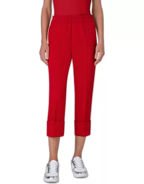 Farell Tapered Wool Tricotine Pant