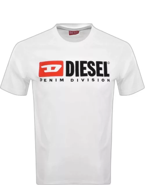 Diesel T Diegor DIV T Shirt White