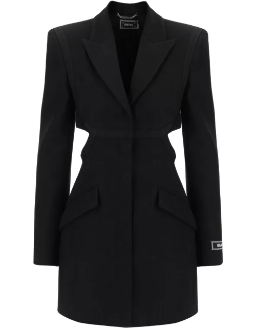 Versace Blazer Dress With Cut-out