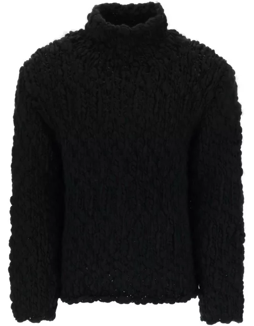 Yohji Yamamoto Cable Knit Wool Sweater
