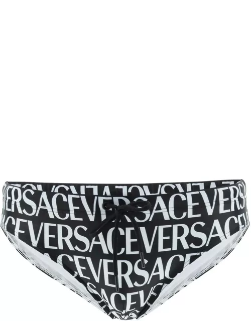 Versace Allover Swim Brief