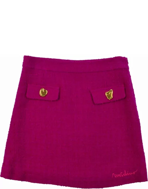 Moschino Wool Skirt