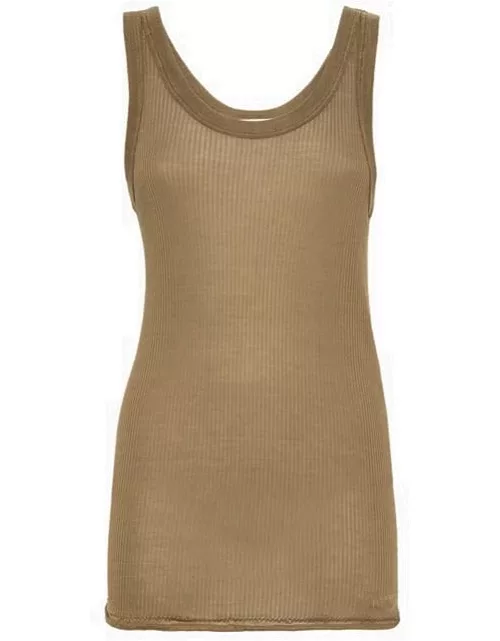 Lemaire Tank Top In Silk