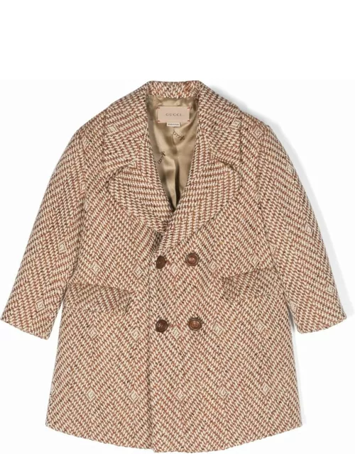 Gucci Brown Cotton Coat