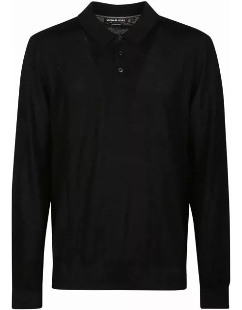 Michael Kors Core Long Sleeve Polo Shirt