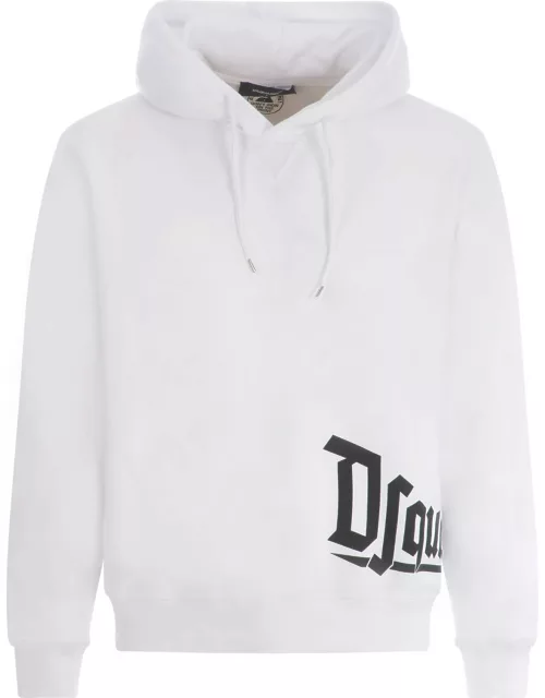 Hooded Sweatshirt Dsquared2 In Cotton