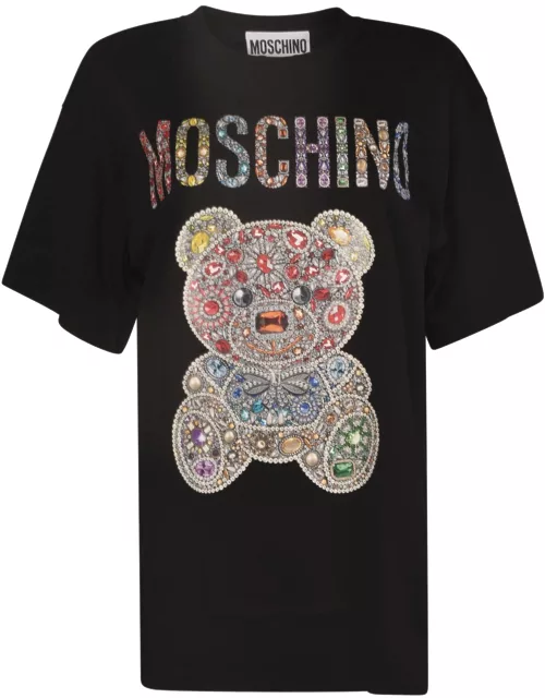 Moschino Teddy Print Logo T-shirt