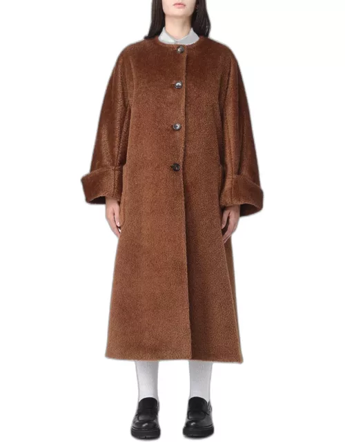Coat MAX MARA Woman colour Brown