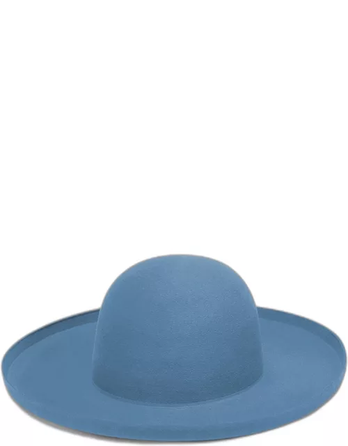 Amos Felt Large-Brim Hat