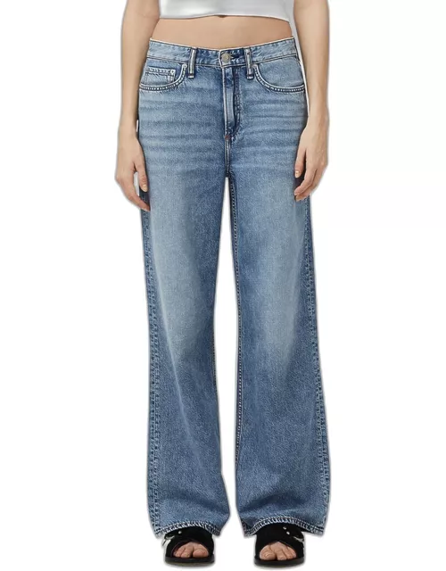 Featherweight Logan Mid-Rise Wide Relaxed Jean