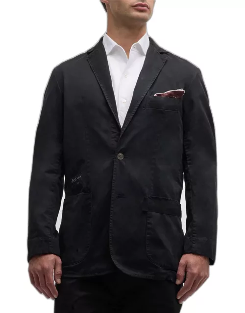 Men's Garment-Dyed Twill Jacket
