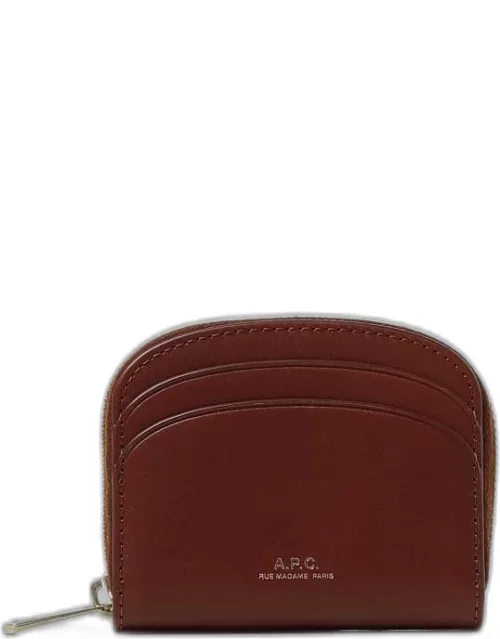 Wallet A.P.C. Woman colour Leather