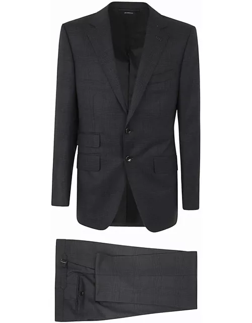 Tom Ford Stretch Prince Of Wales O`connor Suit