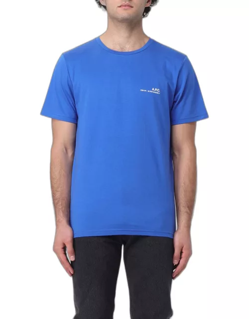 T-Shirt A.P.C. Men colour Blue