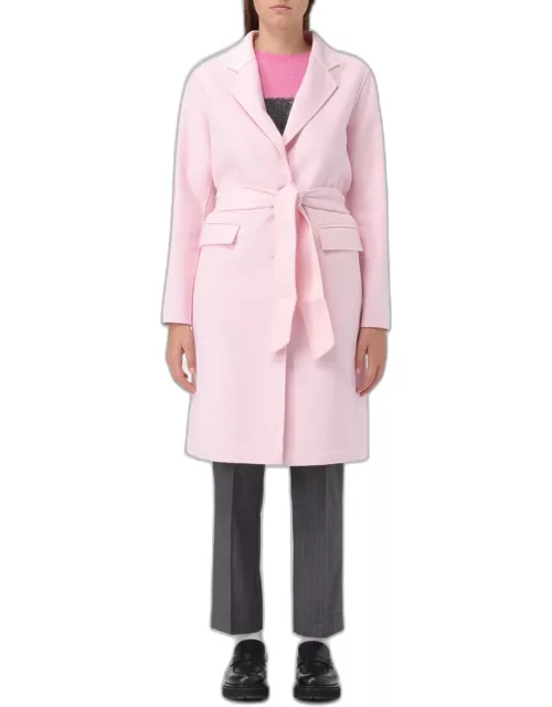 Coat TWINSET Woman colour Pink