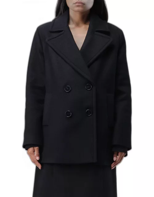 Coat TWINSET Woman colour Black