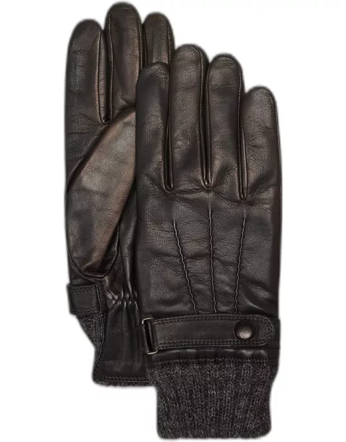 Men's Darius Cashmere-Lined Leather Glove