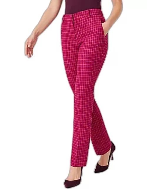 Ann Taylor The Sophia Straight Pant in Houndstooth