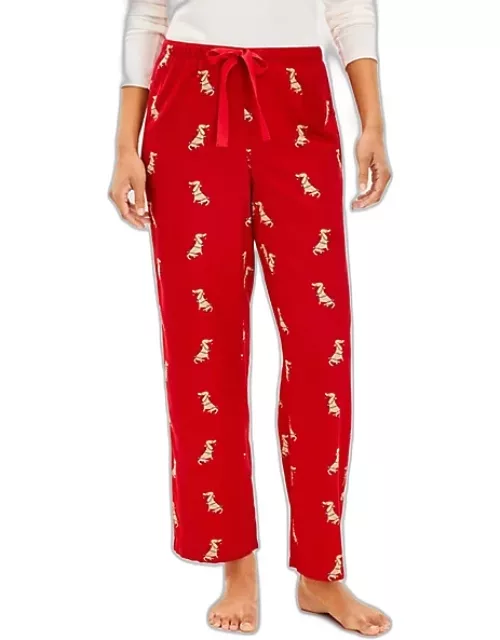 Loft Cozy Dog Pajama Pant