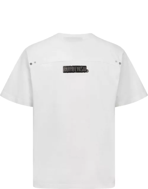 Reflective Seagull Print Regular Fit T-shirt