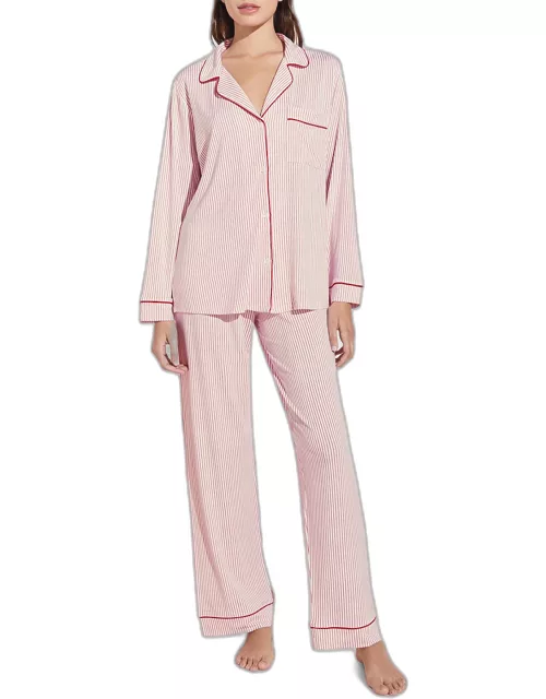 Gisele Dot Printed Long Pajama Set