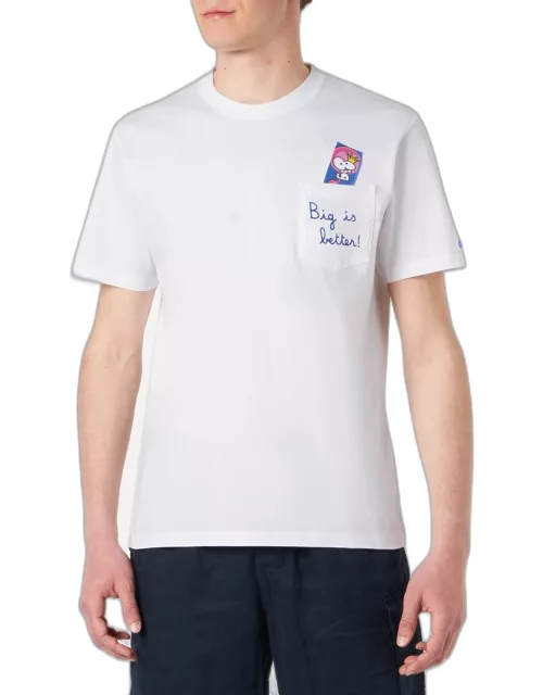 MC2 Saint Barth Big Babol Cotton T-shirt With Embroidery Big Babol® Special Edition