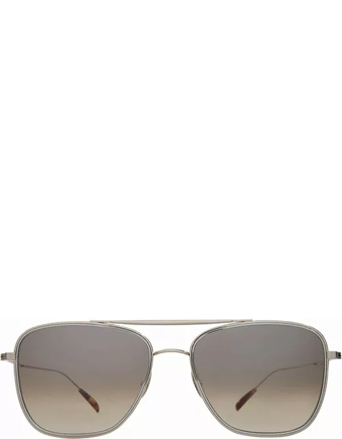 Mr. Leight Novarro S 12k White Gold-maple Sunglasse