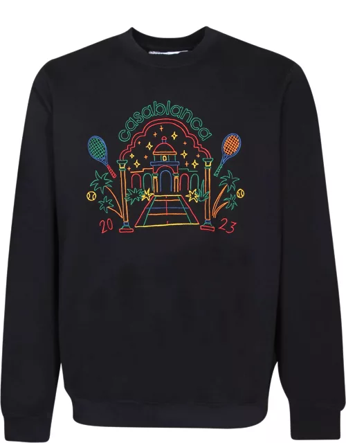 Casablanca rainbow Crayon Temple Sweatshirt