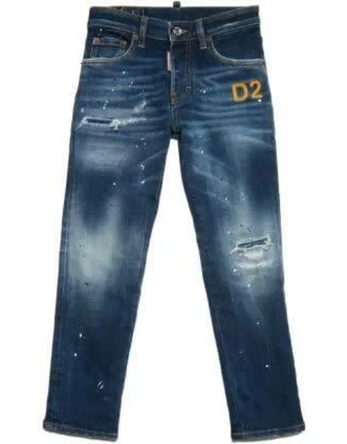 Dsquared2 Straight Jeans With Print