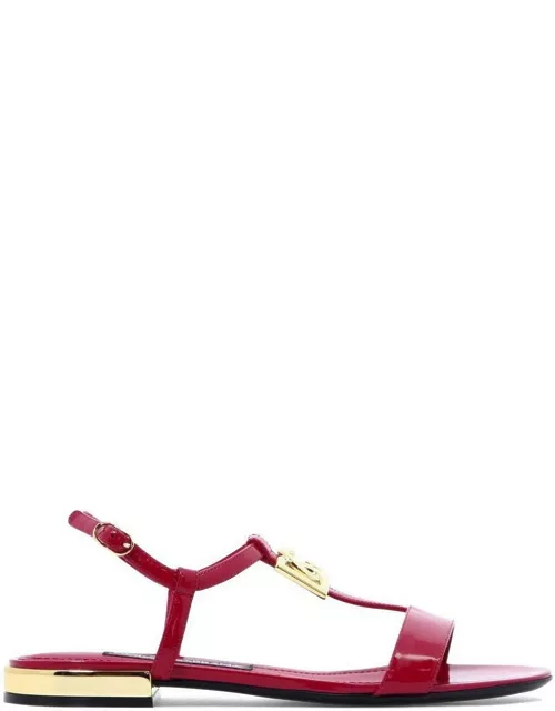 Dolce & Gabbana Logo Plaque Sandal