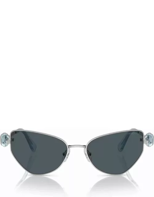 Swarovski Sk7003 Silver Sunglasse